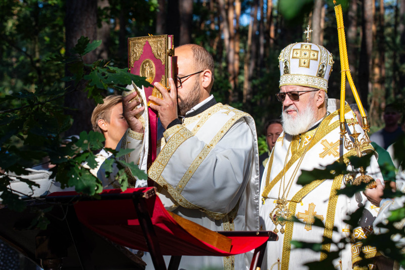 Leśna Liturgia w drodze na Grabarkę