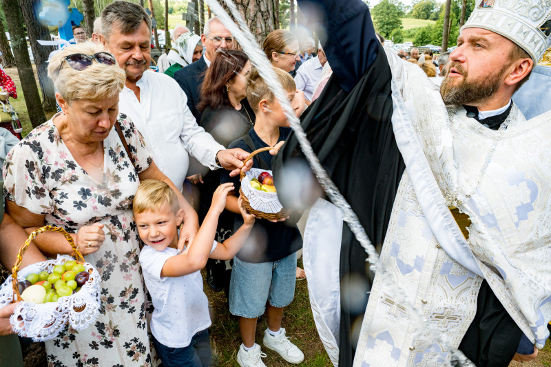 Święto Przemienienia Pańskiego w monasterze w Sakach