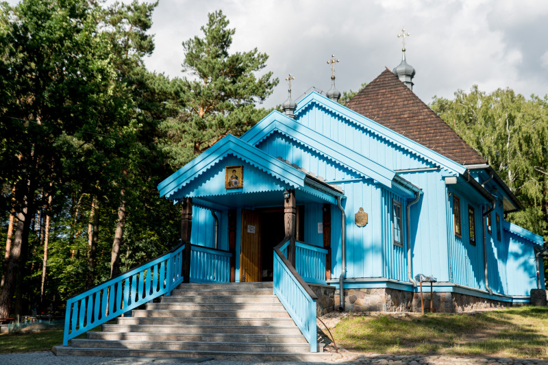 Święto Przemienienia Pańskiego w monasterze w Sakach