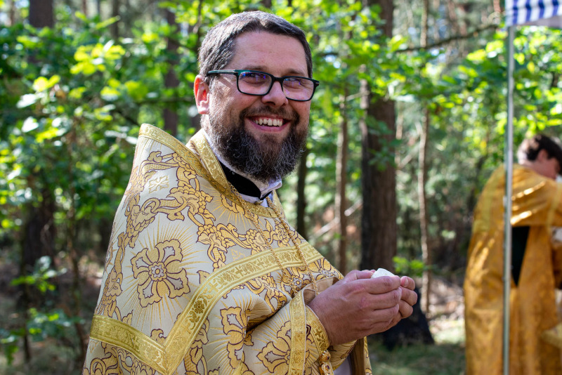 Leśna Liturgia w drodze na Grabarkę