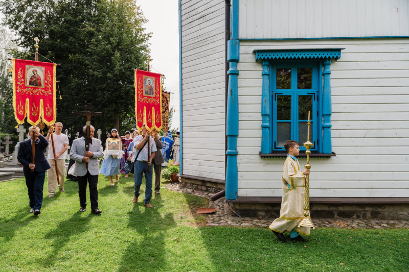 Liturgia święta Zaśnięcia Bogurodzicy w Wojnowie. 2026 rok.