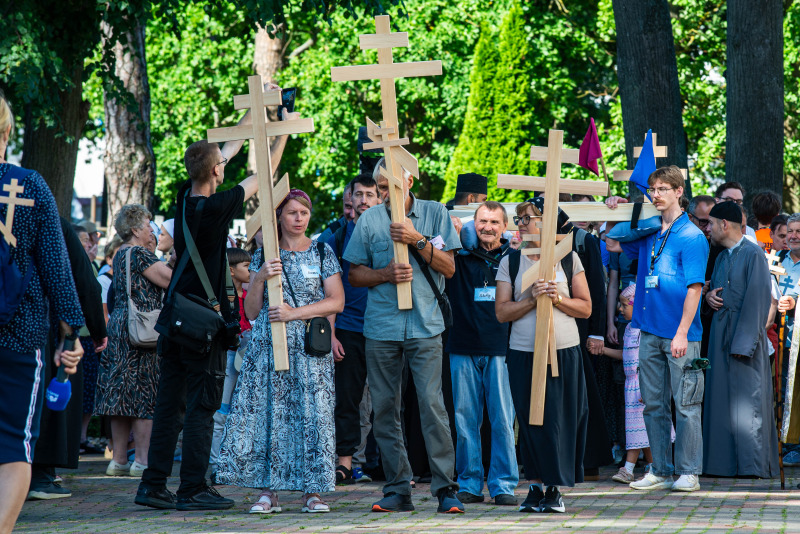 Pielgrzymi z Białegostoku wyruszyli na Świętą Górę Grabarkę