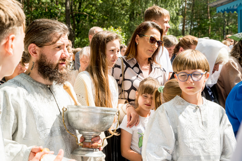 Święto Przemienienia Pańskiego w monasterze w Sakach