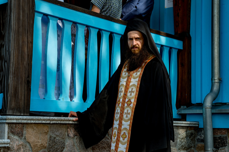 Święto Przemienienia Pańskiego w monasterze w Sakach