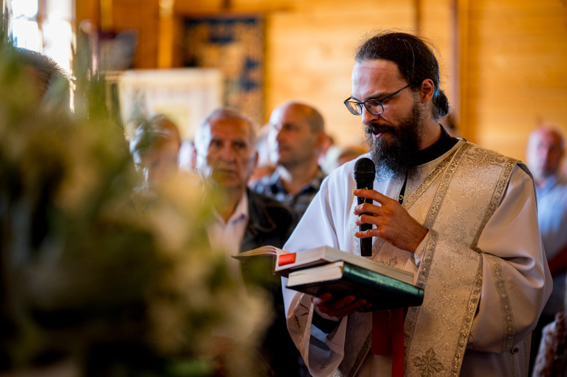 Święto Przemienienia Pańskiego w monasterze w Sakach