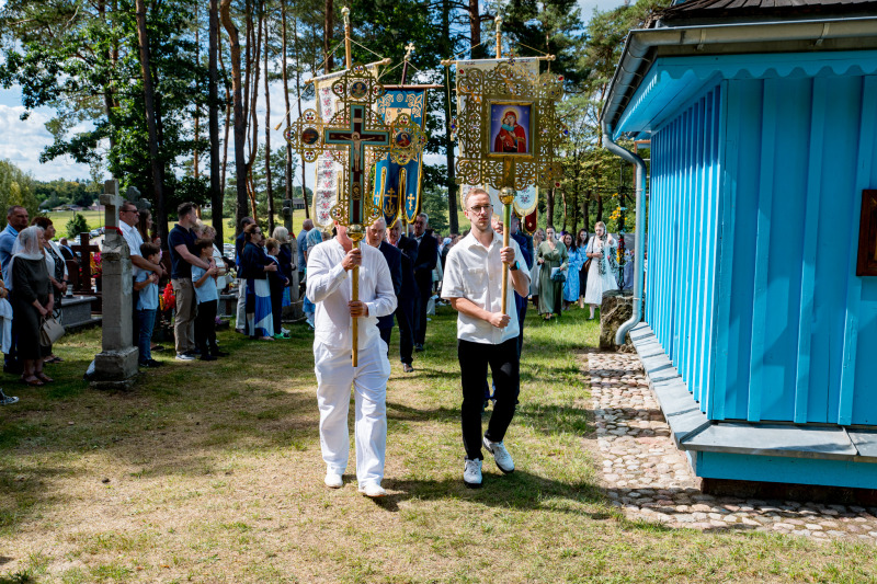 Święto Przemienienia Pańskiego w monasterze w Sakach
