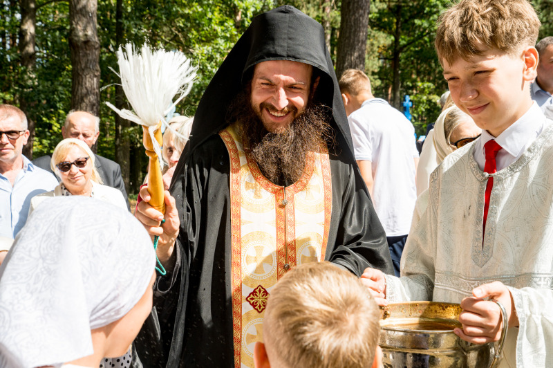Święto Przemienienia Pańskiego w monasterze w Sakach