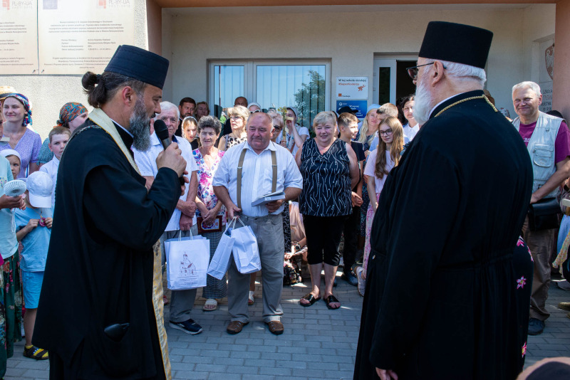 Leśna Liturgia w drodze na Grabarkę
