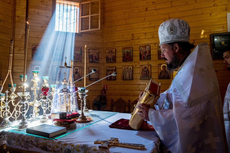 Święto Przemienienia Pańskiego w monasterze w Sakach