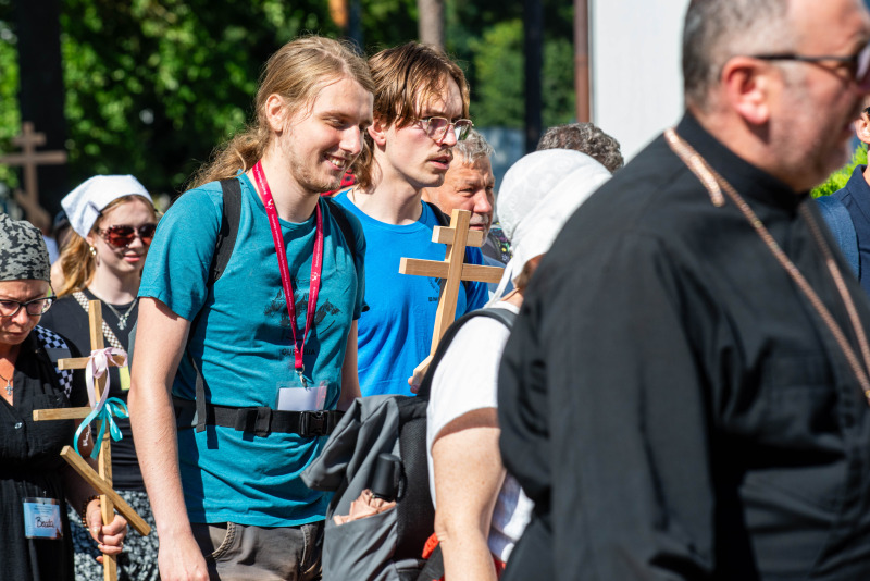 Pielgrzymi z Białegostoku wyruszyli na Świętą Górę Grabarkę