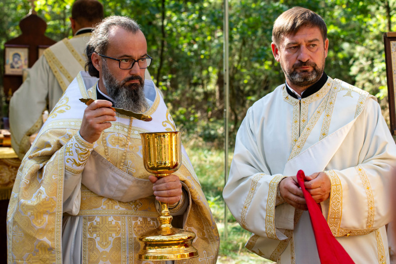 Leśna Liturgia w drodze na Grabarkę