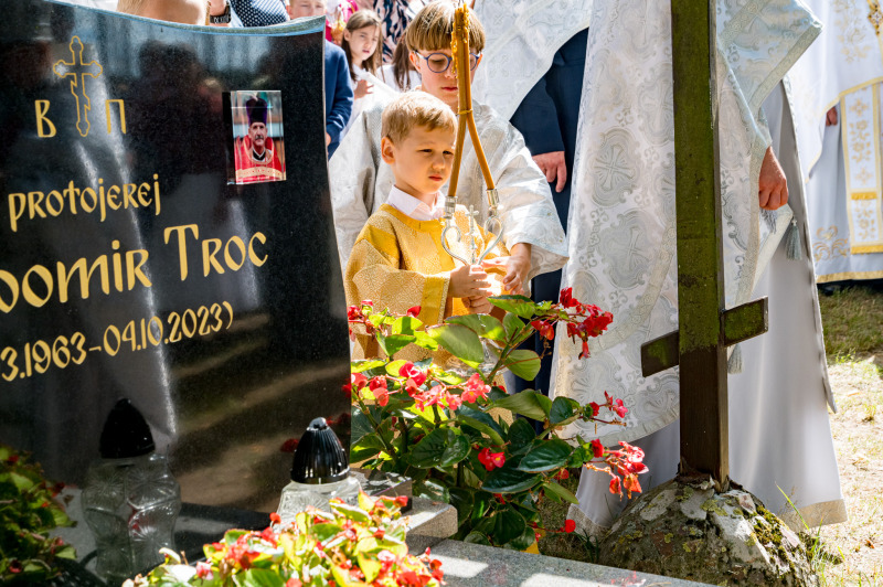 Święto Przemienienia Pańskiego w monasterze w Sakach