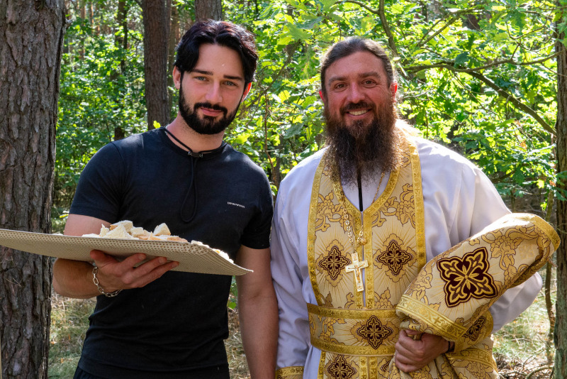 Leśna Liturgia w drodze na Grabarkę