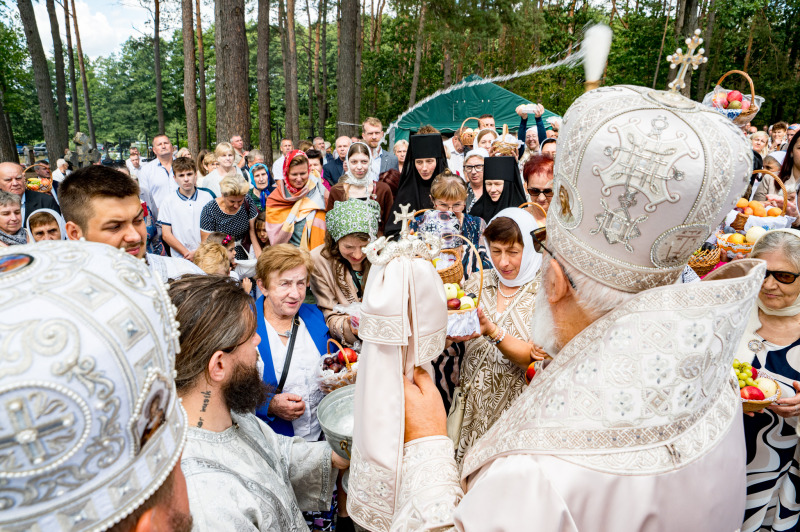 Święto Przemienienia Pańskiego w monasterze w Sakach