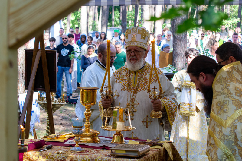 Leśna Liturgia w drodze na Grabarkę