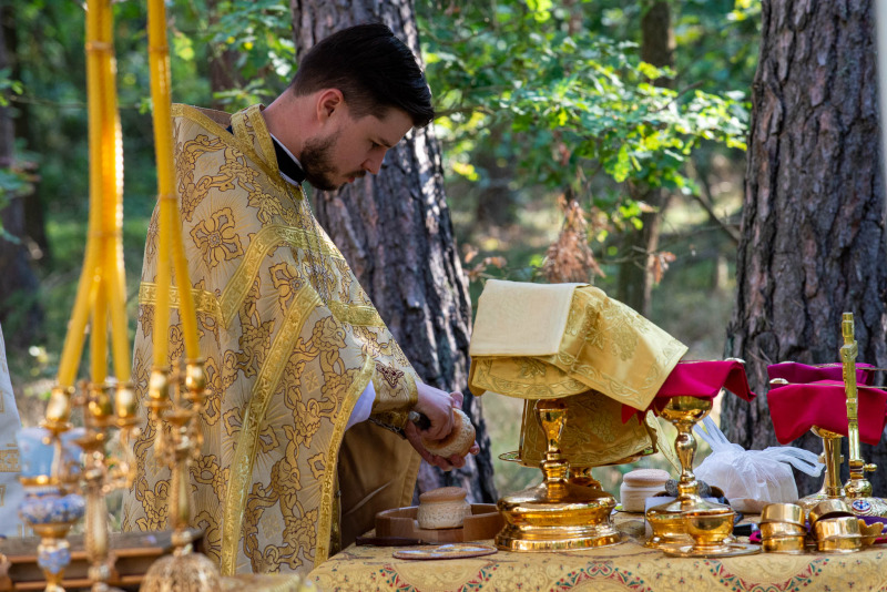 Leśna Liturgia w drodze na Grabarkę