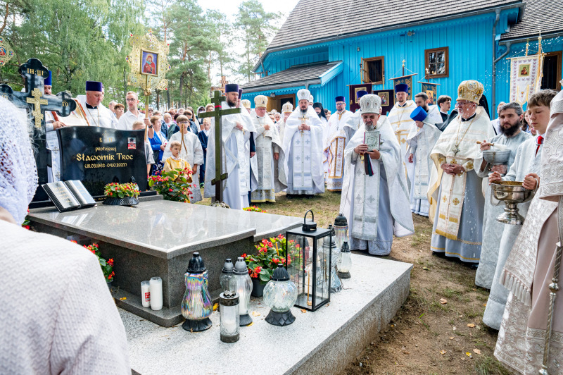 Święto Przemienienia Pańskiego w monasterze w Sakach