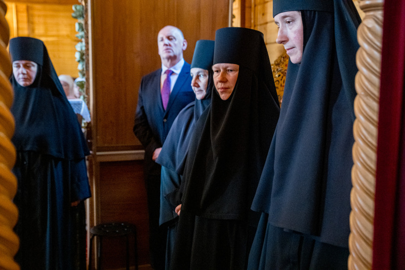 Święto Przemienienia Pańskiego w monasterze w Sakach