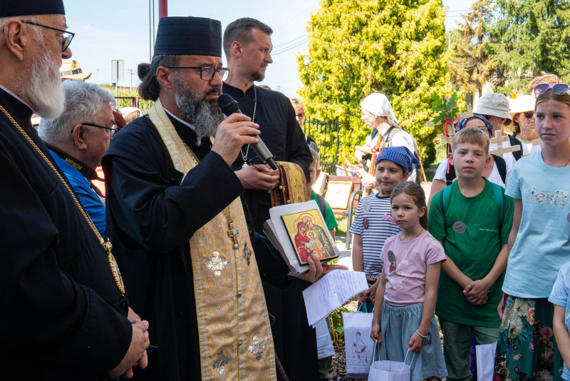 Leśna Liturgia w drodze na Grabarkę