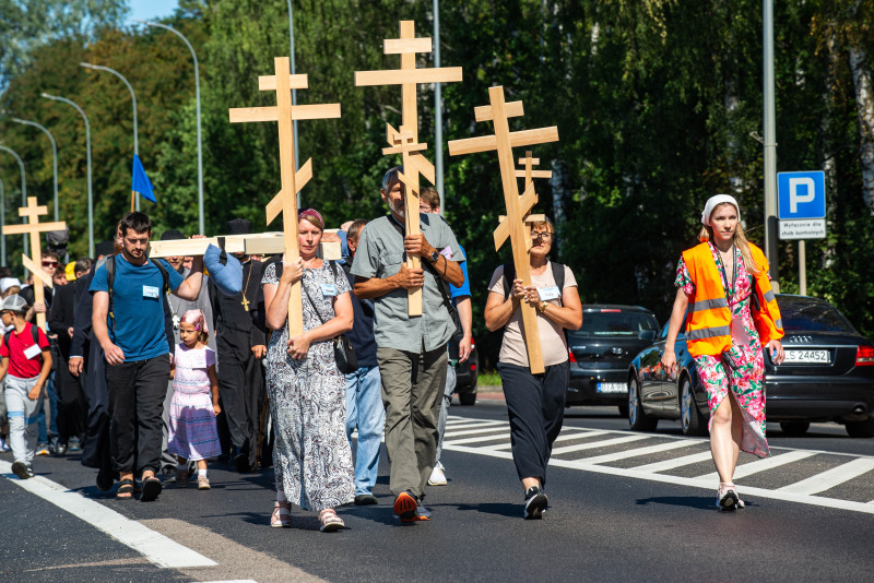 Pielgrzymi z Białegostoku wyruszyli na Świętą Górę Grabarkę