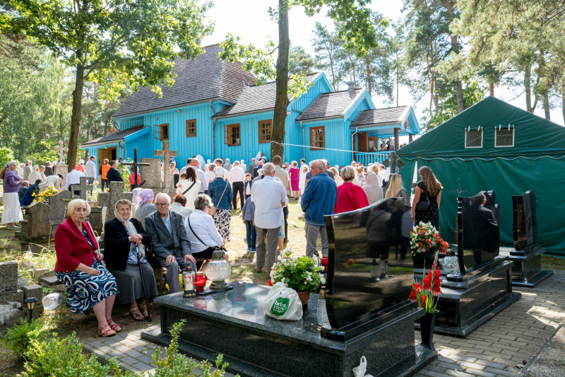 Święto Przemienienia Pańskiego w monasterze w Sakach