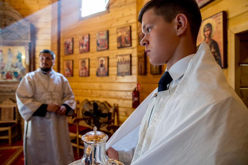 Święto Przemienienia Pańskiego w monasterze w Sakach
