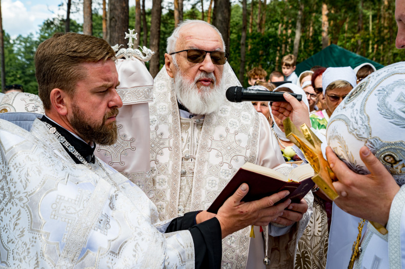 Święto Przemienienia Pańskiego w monasterze w Sakach