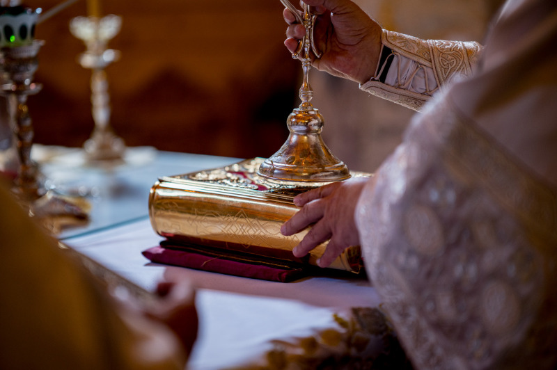 Święto Przemienienia Pańskiego w monasterze w Sakach