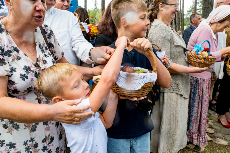 Święto Przemienienia Pańskiego w monasterze w Sakach