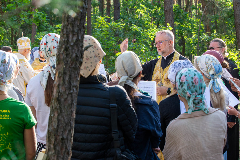 Leśna Liturgia w drodze na Grabarkę