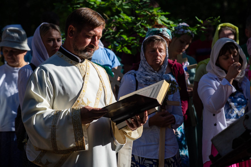 Leśna Liturgia w drodze na Grabarkę