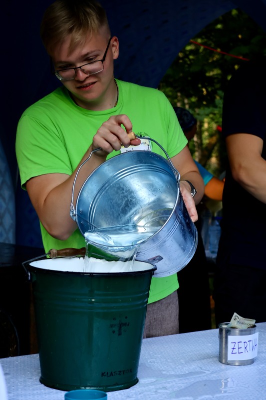 Obóz roboczy na św. Górze Grabarce