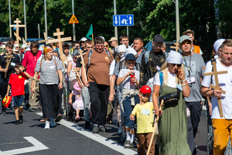 Pielgrzymi z Białegostoku wyruszyli na Świętą Górę Grabarkę