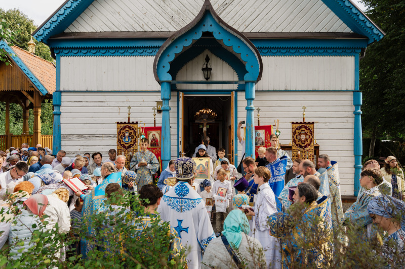 Liturgia święta Zaśnięcia Bogurodzicy w Wojnowie. 2026 rok.