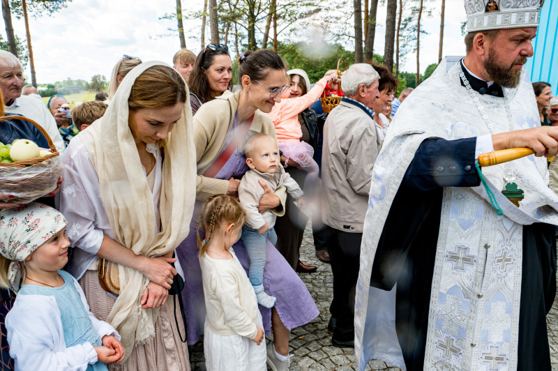 Święto Przemienienia Pańskiego w monasterze w Sakach