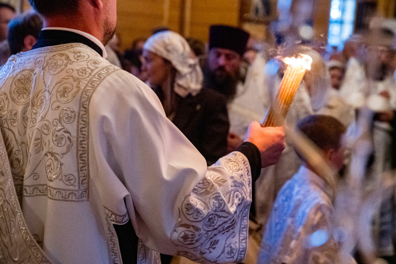 Święto Przemienienia Pańskiego w monasterze w Sakach