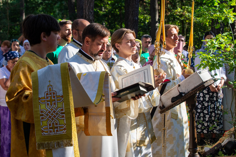 Leśna Liturgia w drodze na Grabarkę