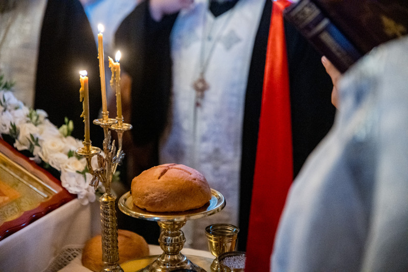 Święto Przemienienia Pańskiego w monasterze w Sakach