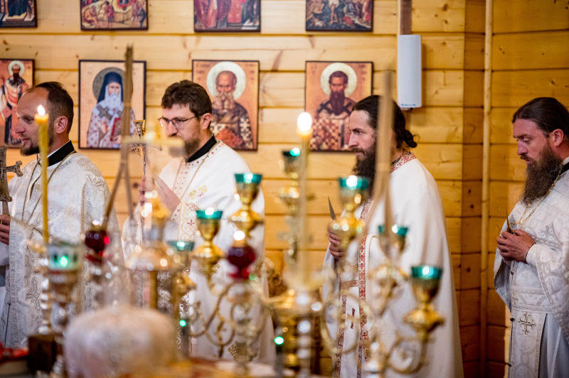 Święto Przemienienia Pańskiego w monasterze w Sakach
