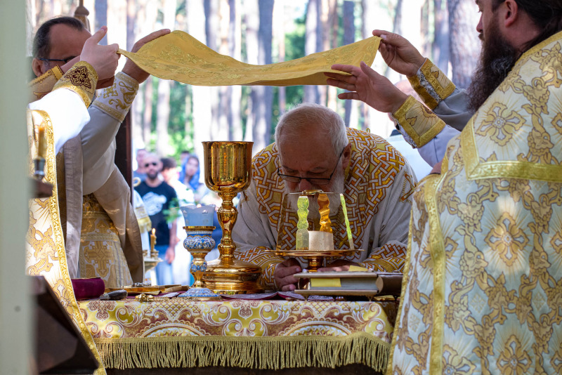 Leśna Liturgia w drodze na Grabarkę