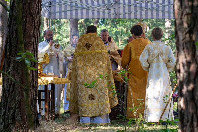 Leśna Liturgia w drodze na Grabarkę