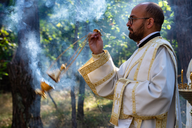 Leśna Liturgia w drodze na Grabarkę