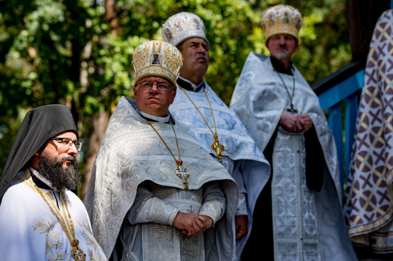 Święto Przemienienia Pańskiego w monasterze w Sakach