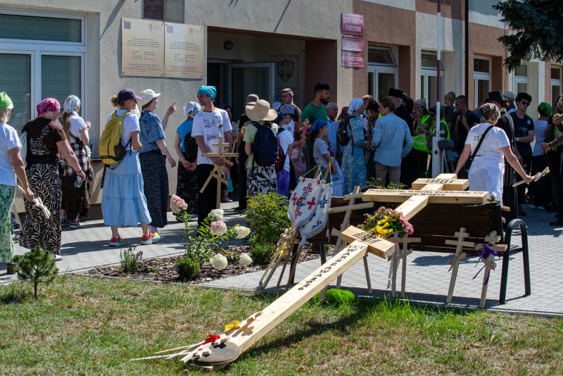 Leśna Liturgia w drodze na Grabarkę