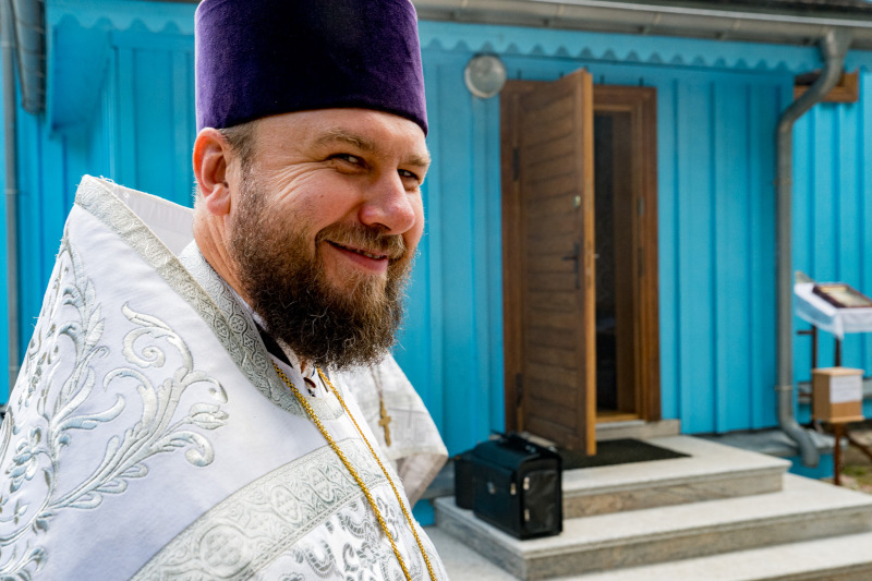 Święto Przemienienia Pańskiego w monasterze w Sakach
