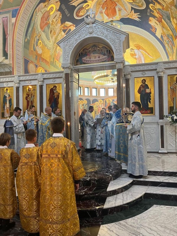 Święto Narodzenia Bogurodzicy w stołecznej Hagii Sophii