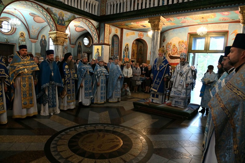 Wizyta metr. Joanicjusza z Czarnogóry w parafii Hagia Sophia
