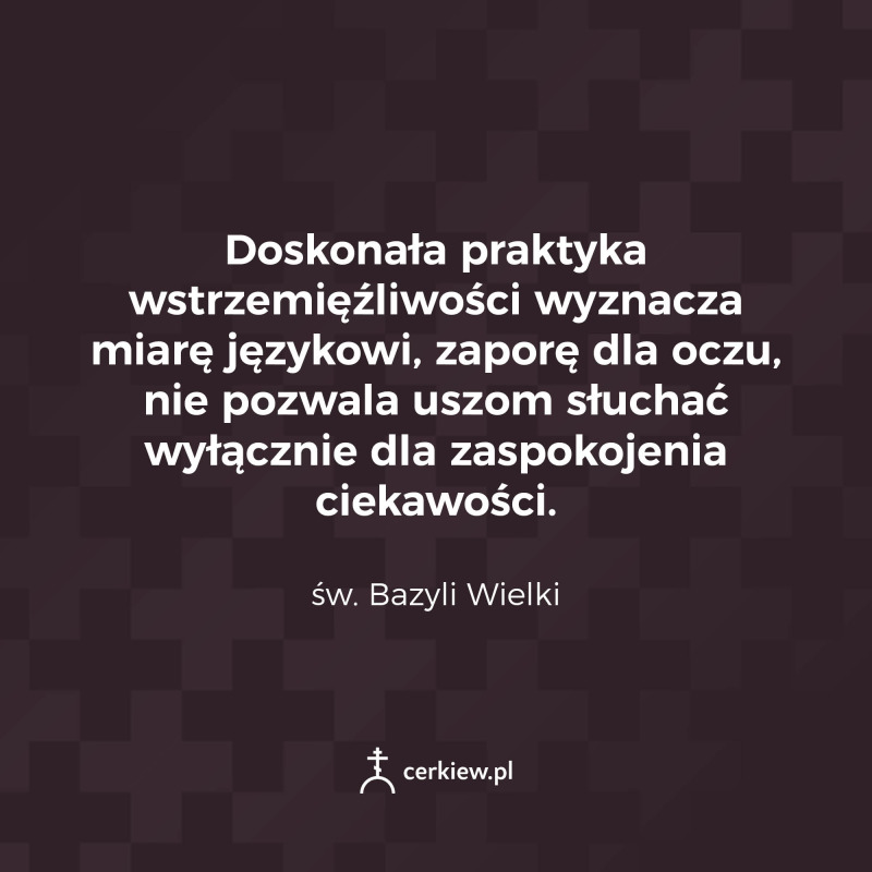 2 minuty z Ojcami: Wstrzemięźliwość chcących żyć pobożnie
