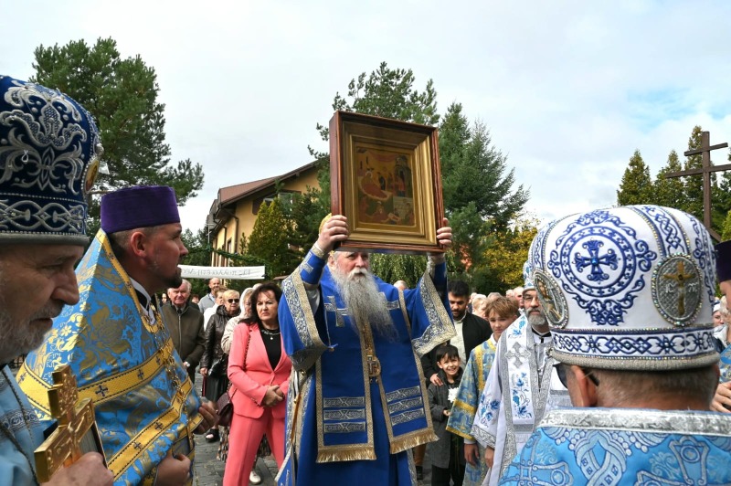 Wizyta metr. Joanicjusza z Czarnogóry w parafii Hagia Sophia