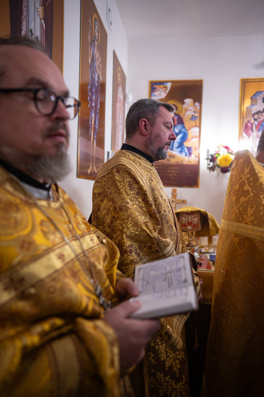 Poświęcenie kaplicy punktu duszpasterskiego w Żyrardowie
